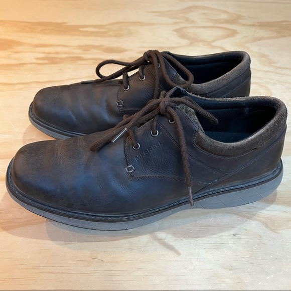 Merrell Other - Merrell World Vue Lace Up Loafer Size 13 J94355